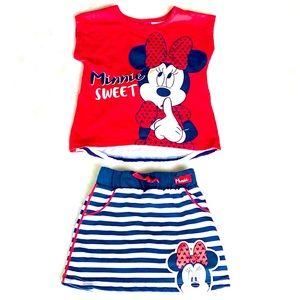 Disney Minnie Mouse Skort Set